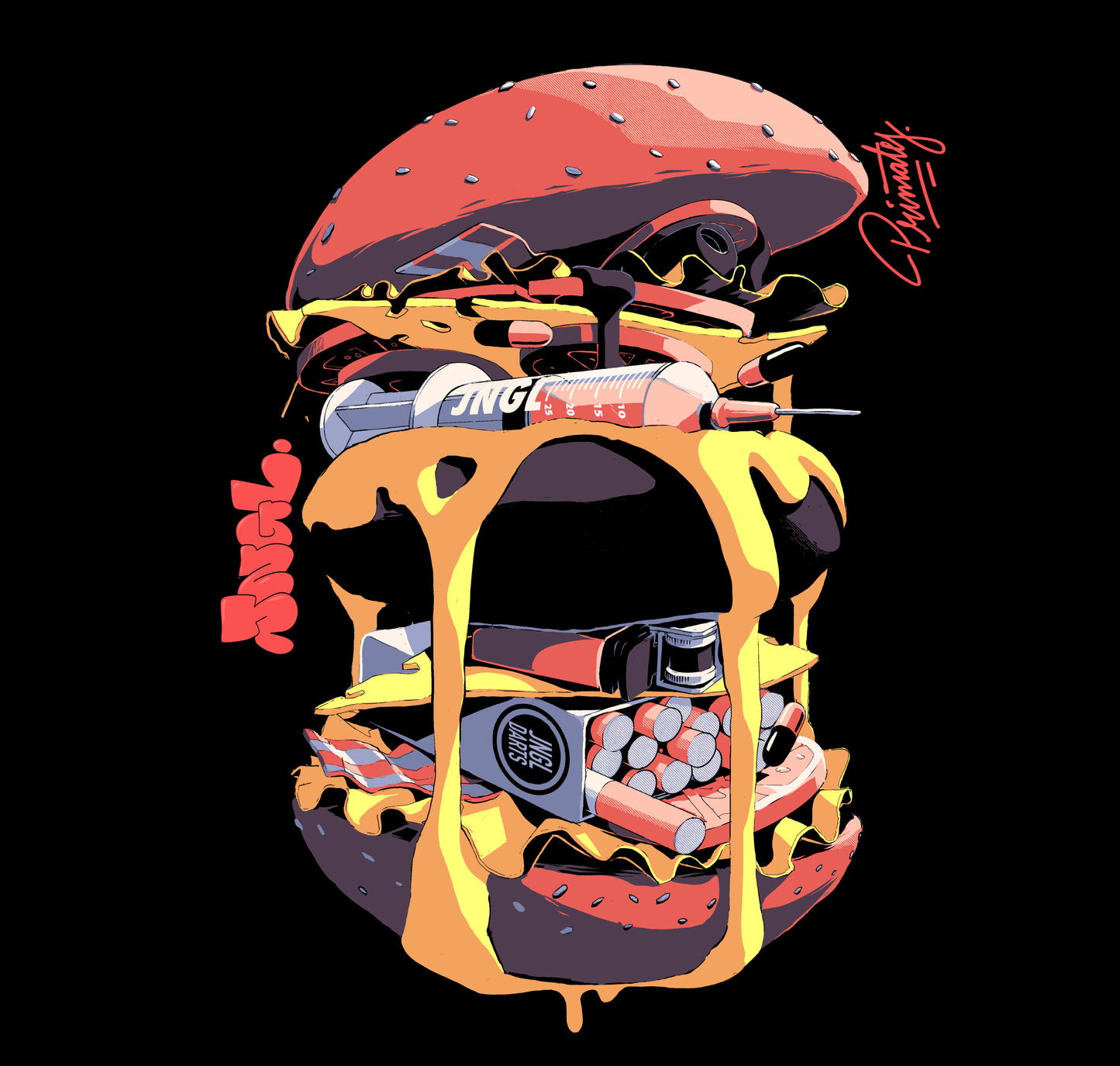 Toxic Burger T-Shirt